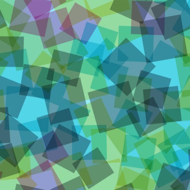 Soyut desen mavi geometrik arka plan harika rasgele kareler geometrik kaotik kareler