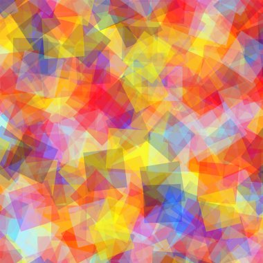 Soyut kareler pembe geometrik arka plan güzel rasgele kareler geometrik kaotik dekor desen