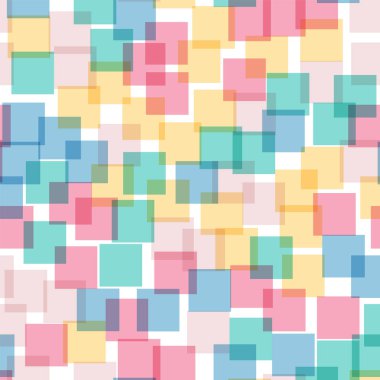 Kareler desen beyaz geometrik arka plan görkemli rasgele kareler kaotik geometrik soyut