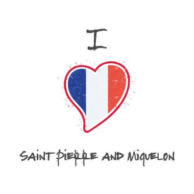 Fransızca yurtsever tshirt tasarım kalp şeklinde Ulusal bayrağını ve Mikelon beyaz bayrak