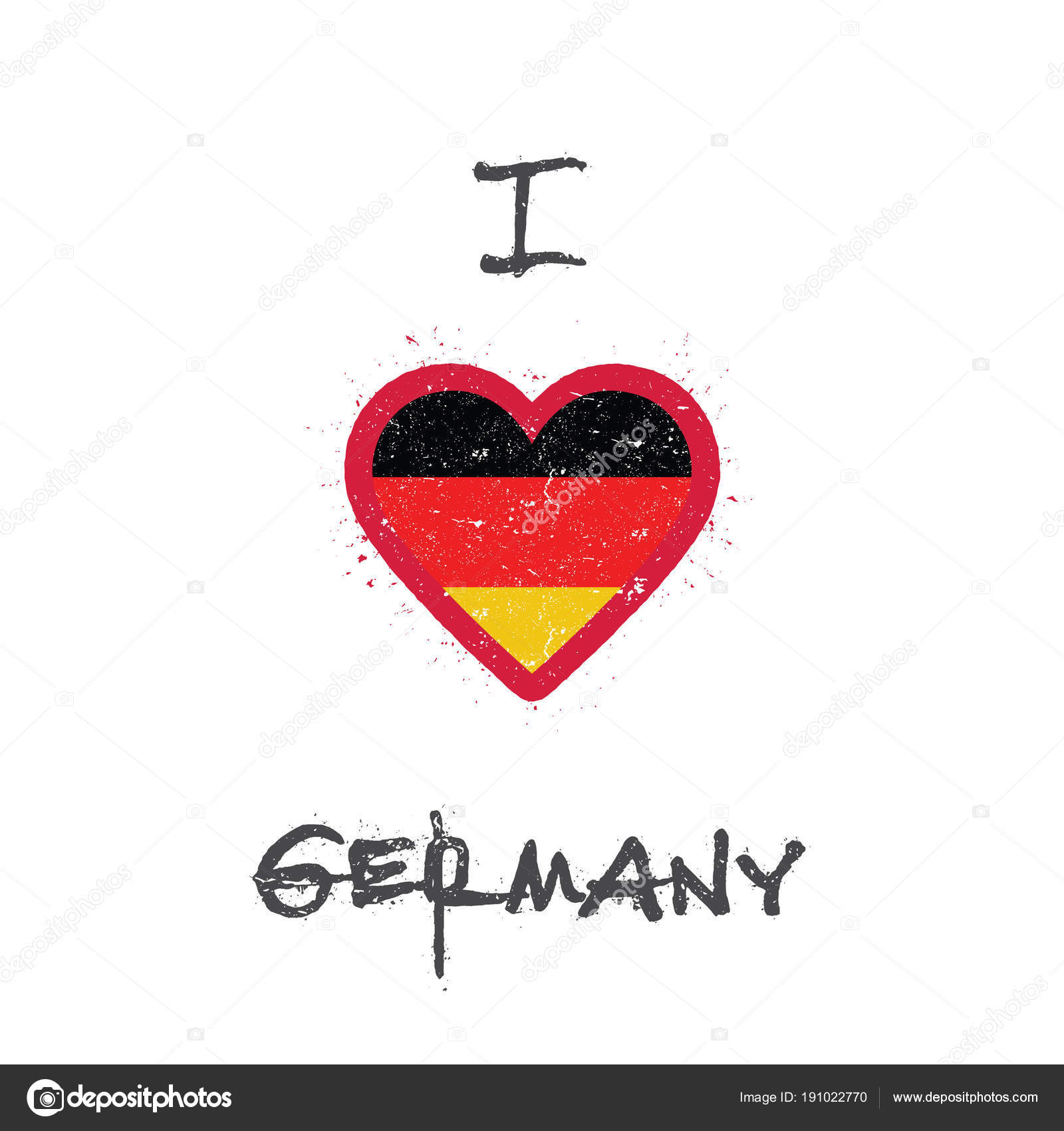 Deutschland i love Deutschland (English