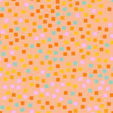 Kareler desen geometrik pembe hoş rasgele kareler kaotik geometrik soyut