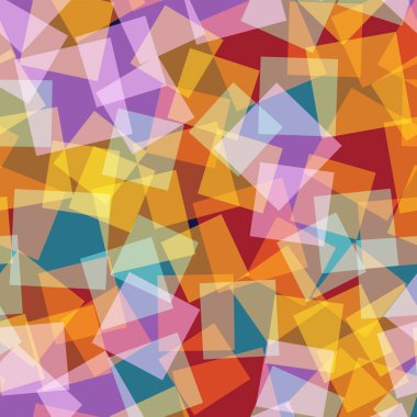 Soyut desen derin mavi geometrik arka plan büyüleyici rasgele kareler geometrik kaotik kareler