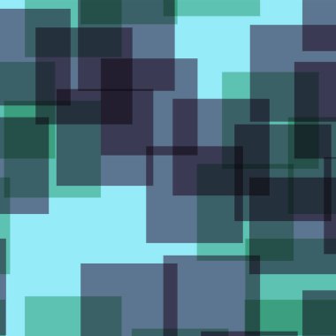 Soyut desen geometrik arka plan mavi hoş rasgele kareler geometrik kaotik kareler