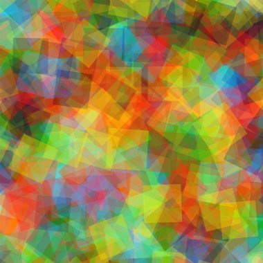 Soyut desen turuncu geometrik arka plan harika rasgele kareler geometrik kaotik kareler