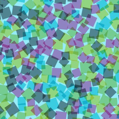 Soyut desen geometrik arka plan mavi nefes kesen rastgele kareler geometrik kaotik kareler