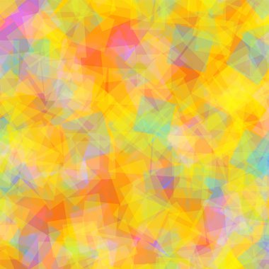 Soyut desen turuncu geometrik arka plana muhteşem rasgele kareler geometrik kaotik kareler