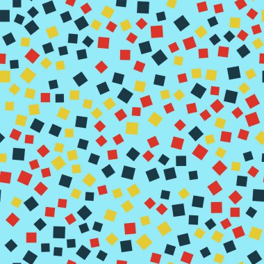 Soyut desen mavi geometrik arka plan harika rasgele kareler geometrik kaotik kareler