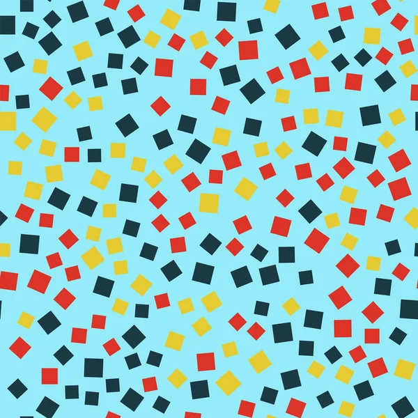 Soyut desen mavi geometrik arka plan harika rasgele kareler geometrik kaotik kareler