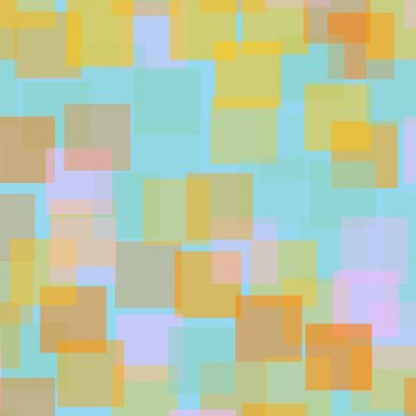 Kareler desen açık mavi geometrik renkli güzel rasgele kareler kaotik geometrik soyut