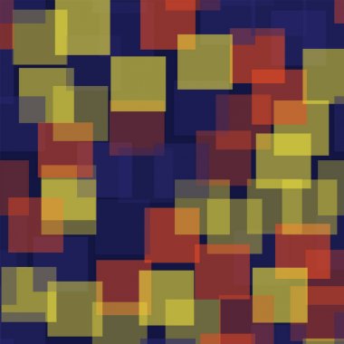 Desen derin mavi geometrik arka plan keyifli rasgele kareler geometrik soyut kareler