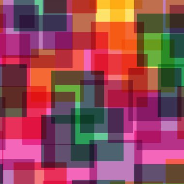 Soyut desen beyaz geometrik zemin temiz rasgele kareler geometrik kaotik dekor kareler