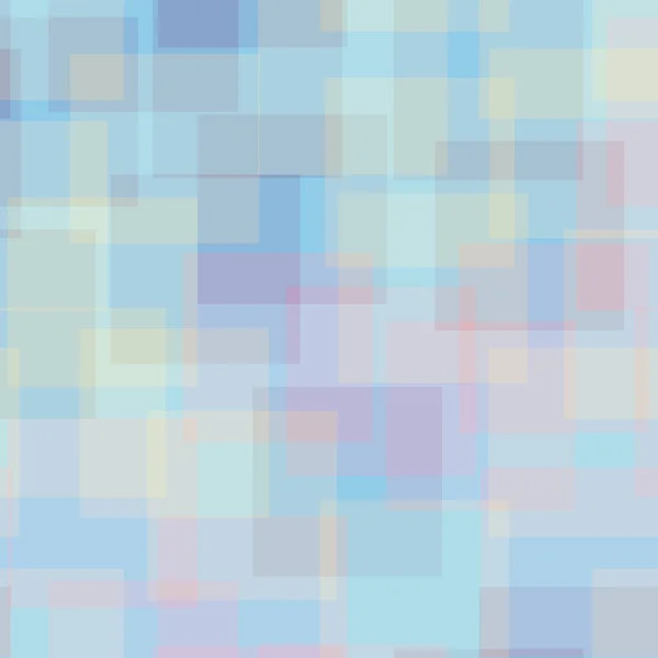 Abstrakt rutor mönster ljusblå geometrisk bakgrund hämtar slumpmässiga rutor geometriska — Stock vektor