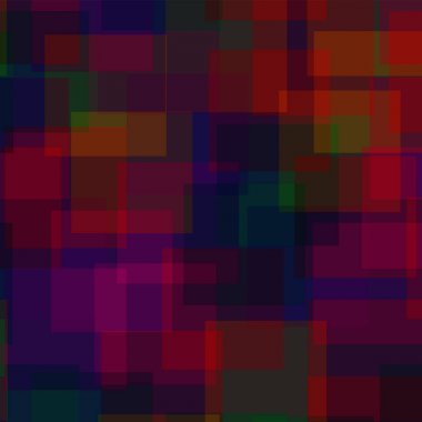 Desen derin mavi geometrik arka plan keyifli rasgele kareler geometrik soyut kareler