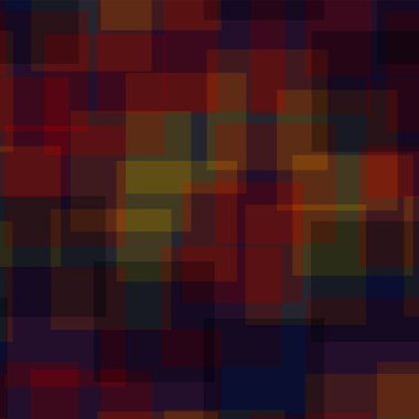 Soyut desen derin mavi geometrik arka plan nadir rasgele kareler geometrik kaotik kareler