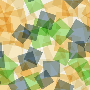 Kareler desen beyaz geometrik arka plan keyifli rasgele kareler kaotik geometrik soyut