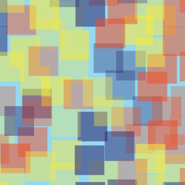 Kareler desen açık mavi geometrik renkli Overwhelming rasgele kareler geometrik soyut