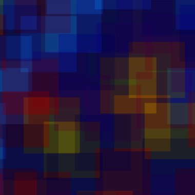 Desen derin mavi geometrik arka plan harika rasgele kareler geometrik soyut kareler