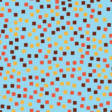 Kareler desen açık mavi geometrik renkli manyetik rasgele kareler geometrik soyut