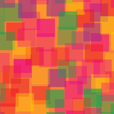 Soyut desen turuncu geometrik arka plan mükemmel rasgele kareler geometrik kaotik kareler