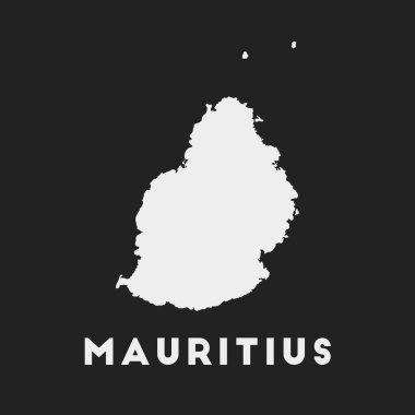 Mauritius simgesi ada adı Vector olan Mauritius haritası