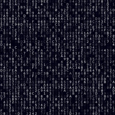 Futuristic tech background White filled hexademical background Medium sized seamless pattern