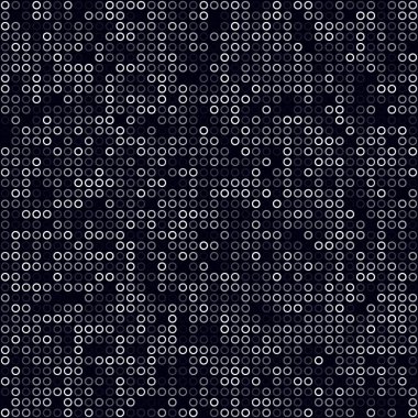 Soyut arkaplan Halkaların doldurulmuş deseni Beyaz renksiz arkaplan Charming vektörü