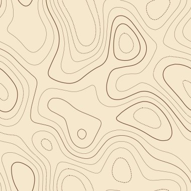 Topografik hatlar takdire şayan topografik harita Kusursuz tasarım enerjik döşeme izolinleri