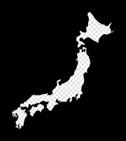 日本简约、最小透明的日本黑色矩形图形模板图 — 图库矢量图片