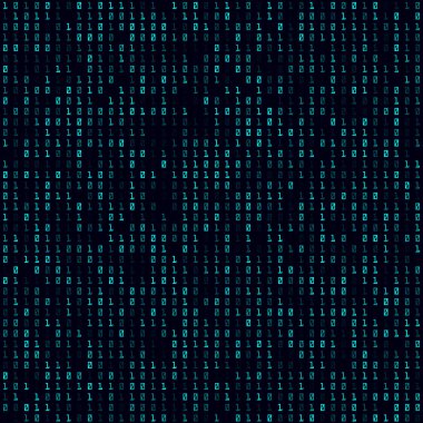 Abstract Matrix Pattern. Seamless pattern. Neat background. Creative vector illustration.