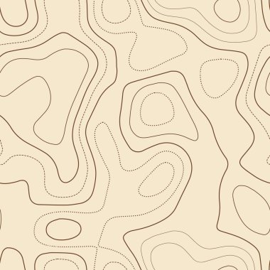 Soyut topoğrafya Aktif topoğrafik harita Kusursuz tasarım manyetik karo izolinler deseni