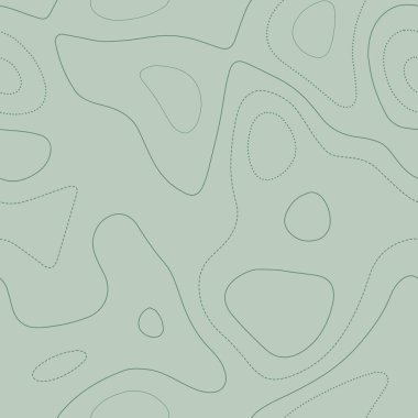 Contour çizgileri Yeşil tonlarda takdire şayan topografik harita kusursuz tasarım büyüleyici fayanslar