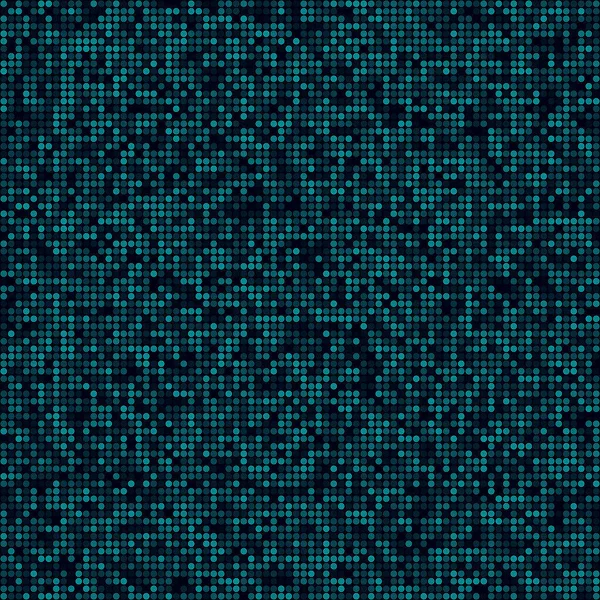 Tech Background Filled Pattern Multiple Rings Cyan Colored Seamless Background — Image vectorielle