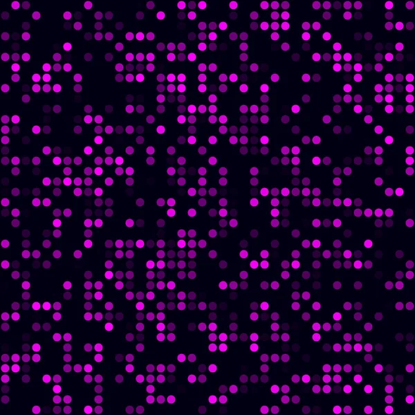 Tech Background Sparse Pattern Circles Magenta Colored Seamless Background Artistic —  Vetores de Stock