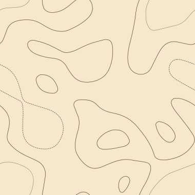 Arazi topografisi Takdire şayan topoğrafik harita Kusursuz tasarım Hakiki döşeme izolinler desen