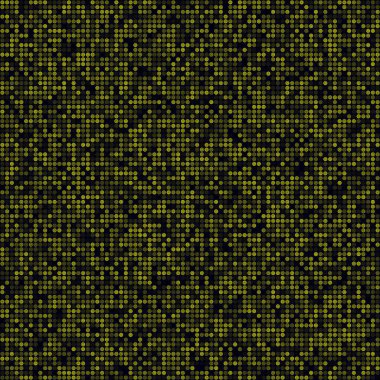 Geleceksel teknoloji deseni çoklu halkaların şablonu Sarı dikişsiz arkaplan