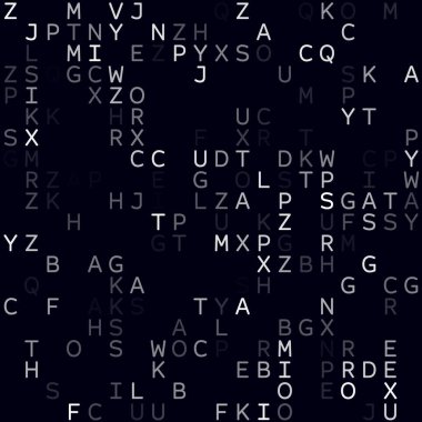 Matris arkaplan Beyaz seyrek alfabetik arkaplan Küçük boyutlu dikişsiz desen çekici