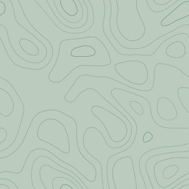 Topografik hatlar yeşil tonlarda gerçek topografik harita kusursuz tasarım görkemli döşeme