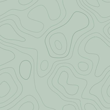 Topografik harita arkaplanı Yeşil tonlarda gerçek topografik harita mükemmel