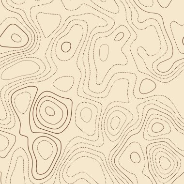 Arazi topoğrafyası Gerçek topoğrafik harita Kusursuz tasarım büyüleyici döşeme şablonu