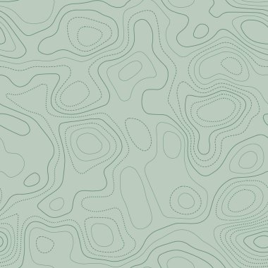 İnanılmaz topoğrafya Yeşil tonlarda gerçek topoğrafik harita kusursuz tasarım ekstatik döşeme