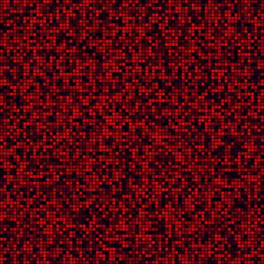 Fütüristik teknoloji deseni. Kırmızı renkli, dikişsiz arka plan Vibrant vektörü.