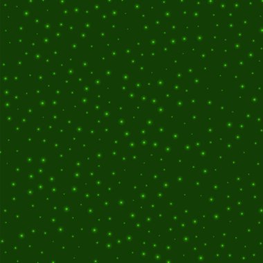 Yıldızlı arka plan Yıldızlar yeşil zemin üzerine eşit olarak dağılmış İnanılmaz parlayan alan kaplaması Zarif