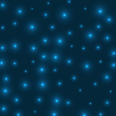 Yıldızlı arka plan Yıldızlar yoğun bir şekilde mavi arka plan üzerine dağılmış Sanatsal parlayan alan kapağı