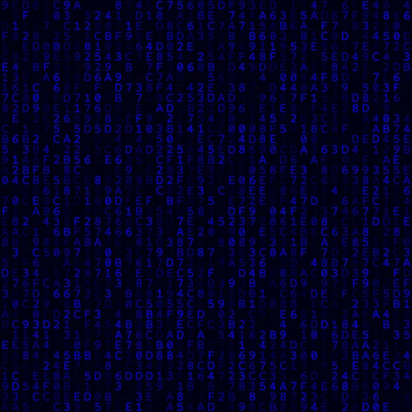 Dijital arkaplan Mavi ile doldurulmuş hexademical arkaplan Orta büyüklükte pürüzsüz desen — Stok Vektör