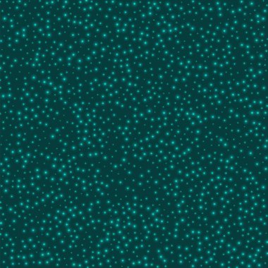 Yıldızlı arka plan Cyan arkaplan üzerine eşit olarak dağılmış Yıldızlar İnanılmaz ışıldayan alan kapağı