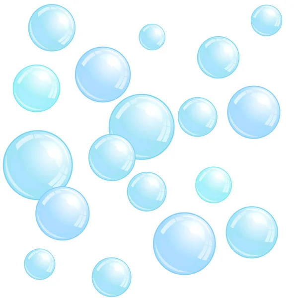 Shiny bubbles ⬇ Vector Image by © OlgaSuslO | Vector Stock 17851567