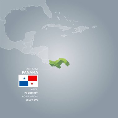 Panama bilgi harita.