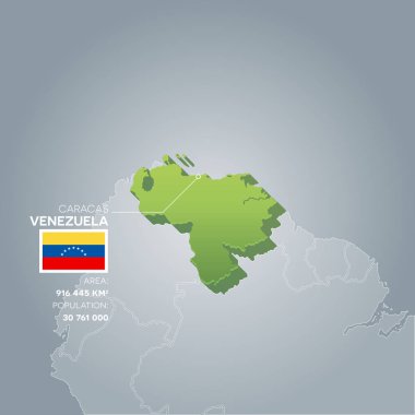 Venezuela bilgileri harita.