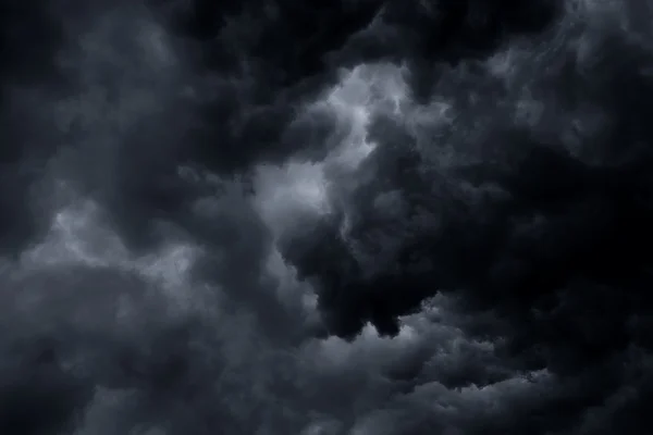 Stormy rain clouds background — Stock Photo, Image